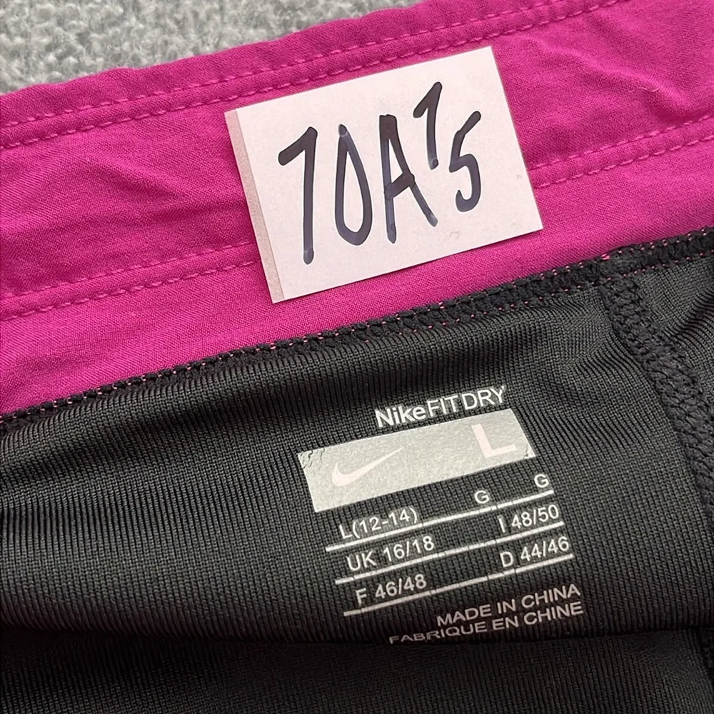 Nike Dri Fit Skorts Large Athletic Tennis Active Preppy Golf Running Academia